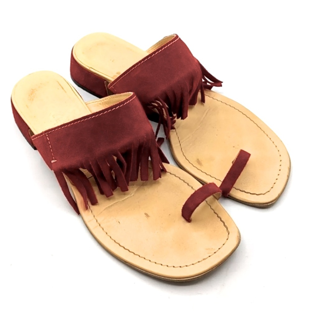 Miu Miu suede boho shoes